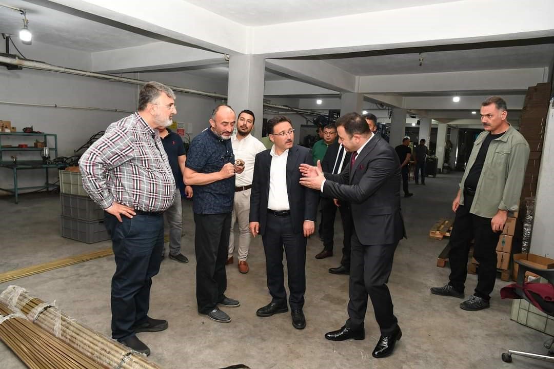 Vali Çiçek’ten Kayseri OSB’ye Ziyaret
