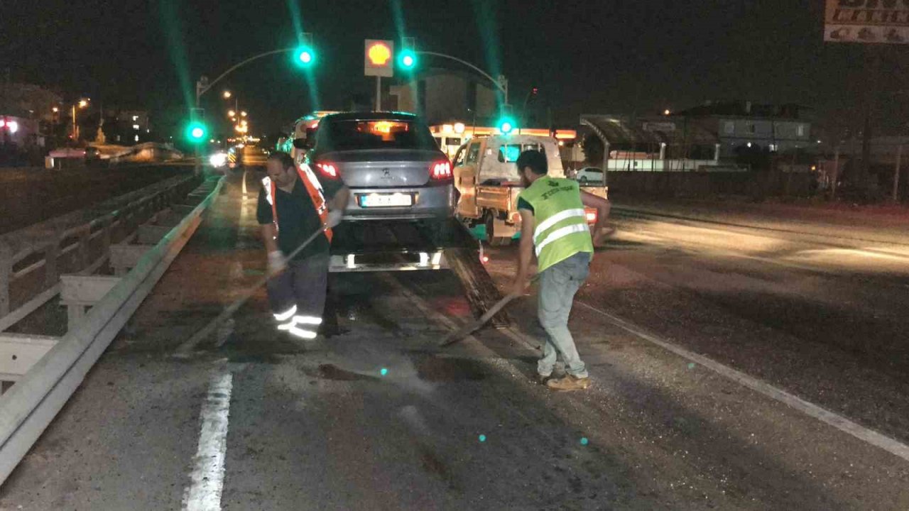 4 aracın karıştığı zincirleme kazada 4 kişi yaralandı