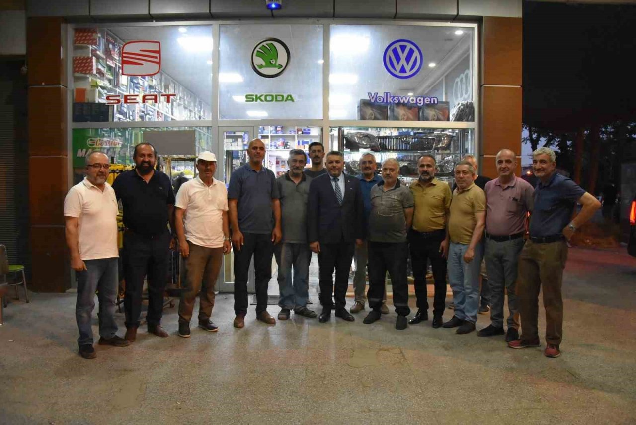 Başkan Sadıkoğlu: "Esnaf, yeni sanayi sitesinin akıbeti konusunda endişeli"