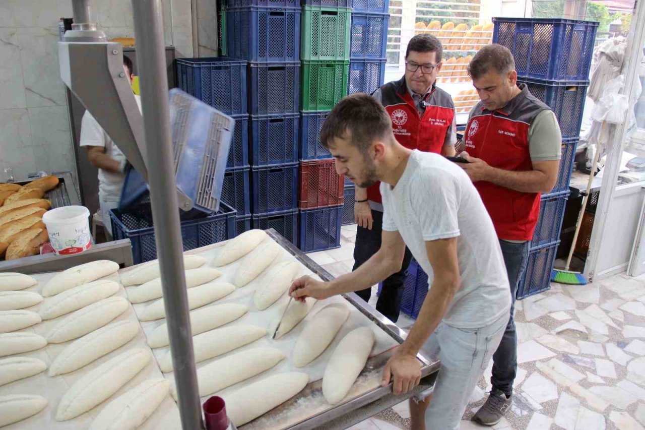 Fırınlarda gramaj ve hijyen denetimi