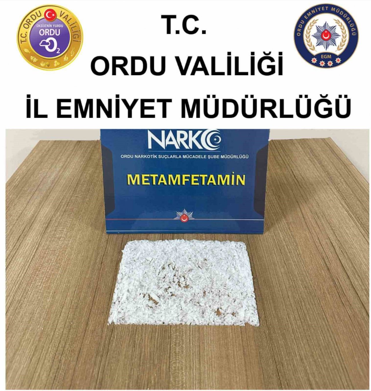 Ordu’da uyuşturucu ticaretine geçit yok