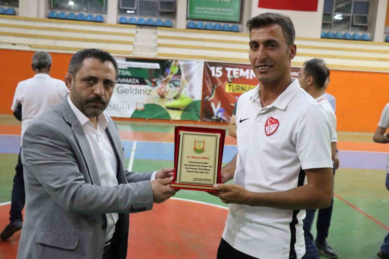 Şanlıurfa’da futsal turnuvası sona erdi