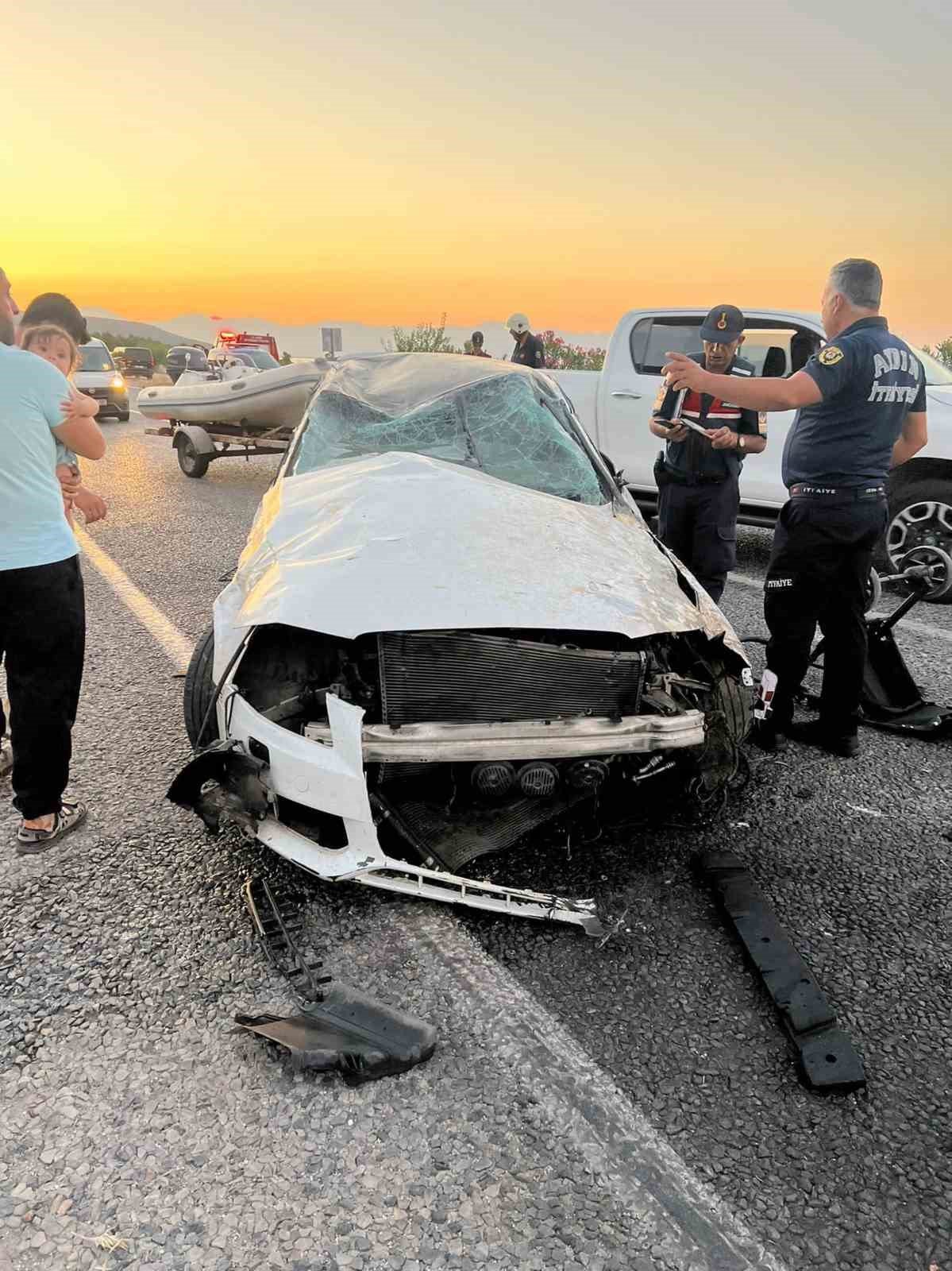 Söke-Milas yolunda kaza: 1 ölü