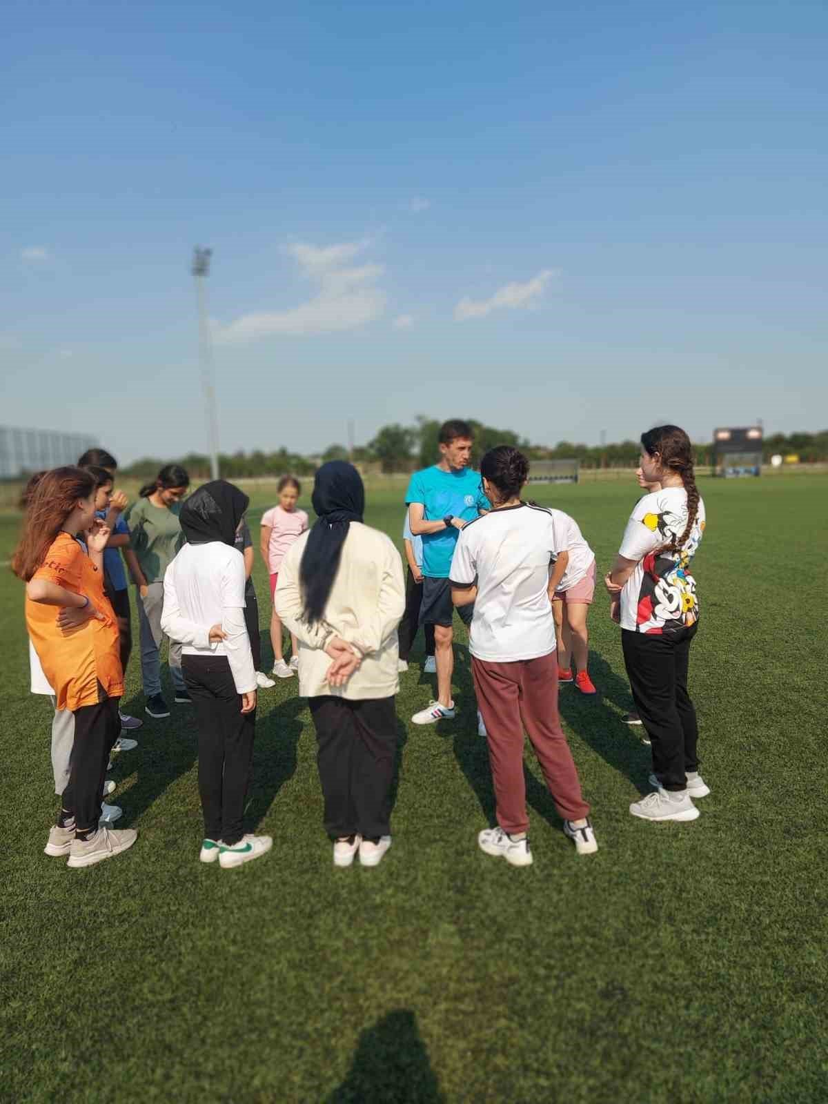 Ergene’de kadın futbolu projesi başladı