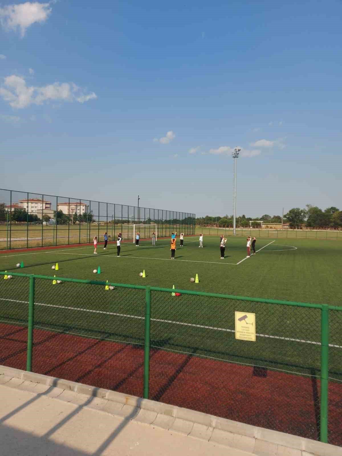 Ergene’de kadın futbolu projesi başladı