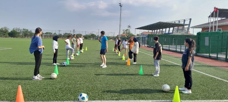 Ergene’de kadın futbolu projesi başladı