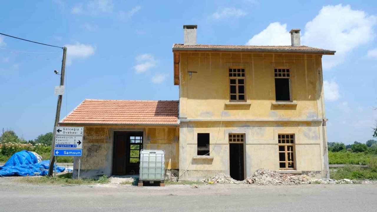 Tekkeköy’de tarihi yapılar yeniden hayat buluyor