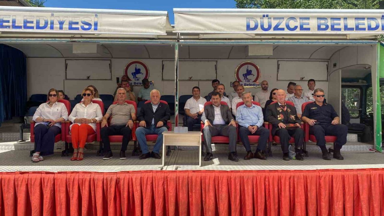 Çeşmeden su yerine ayran aktı