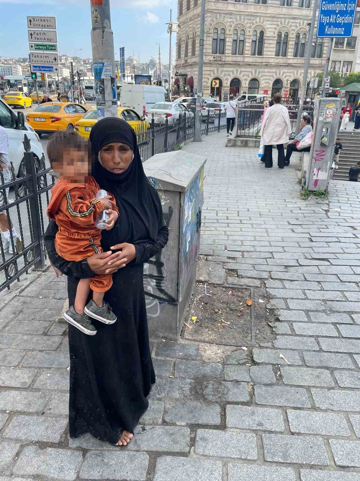 Beyoğlu’nda dilencilere operasyon