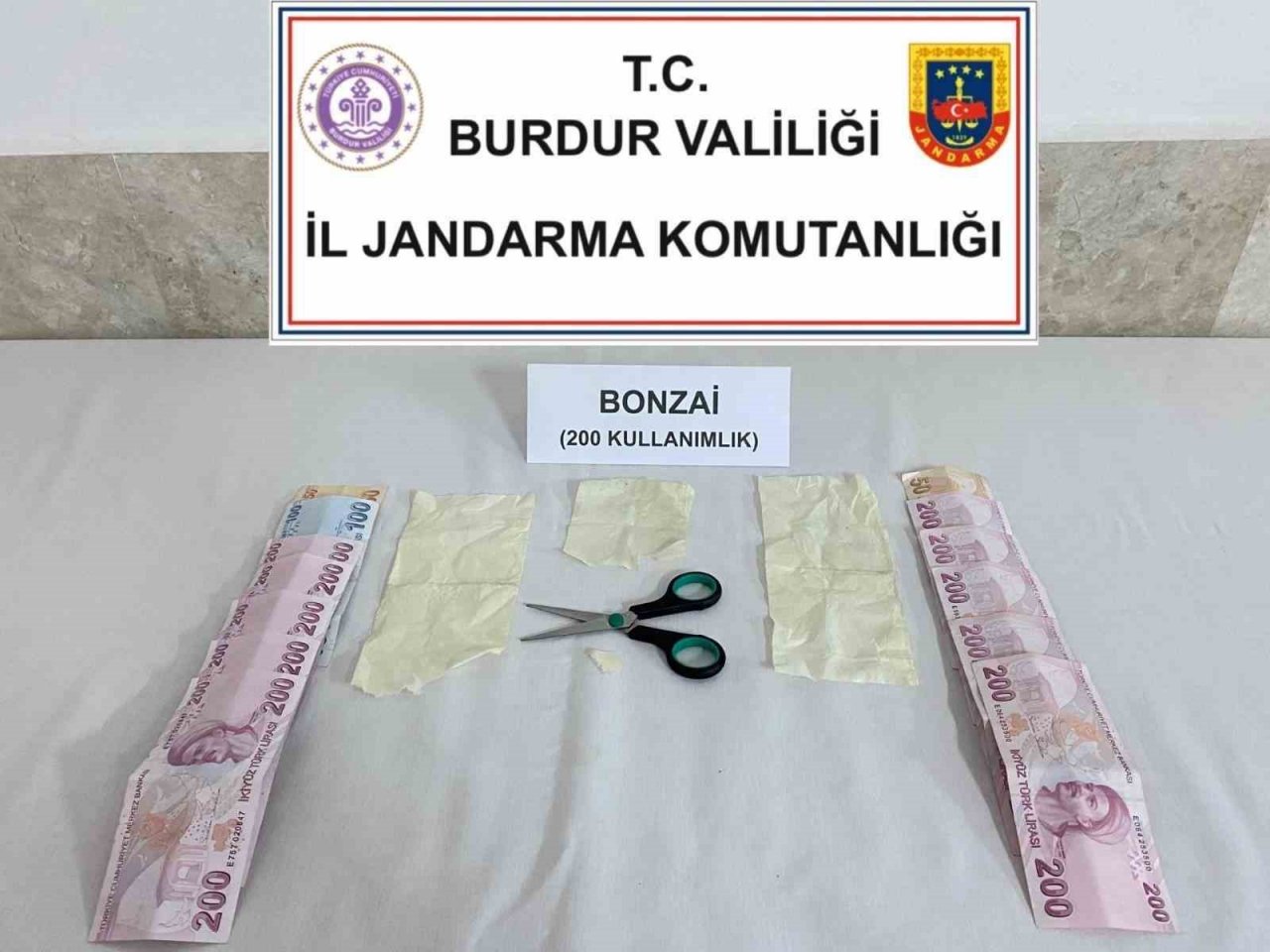Burdur’da jandarma ekiplerinden uyuşturucu operasyonu: 1 şahıs tutuklandı