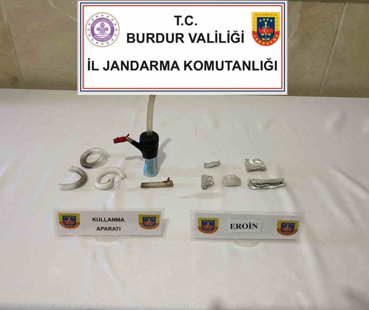 Burdur’da jandarma ekiplerinden uyuşturucu operasyonu: 1 şahıs tutuklandı