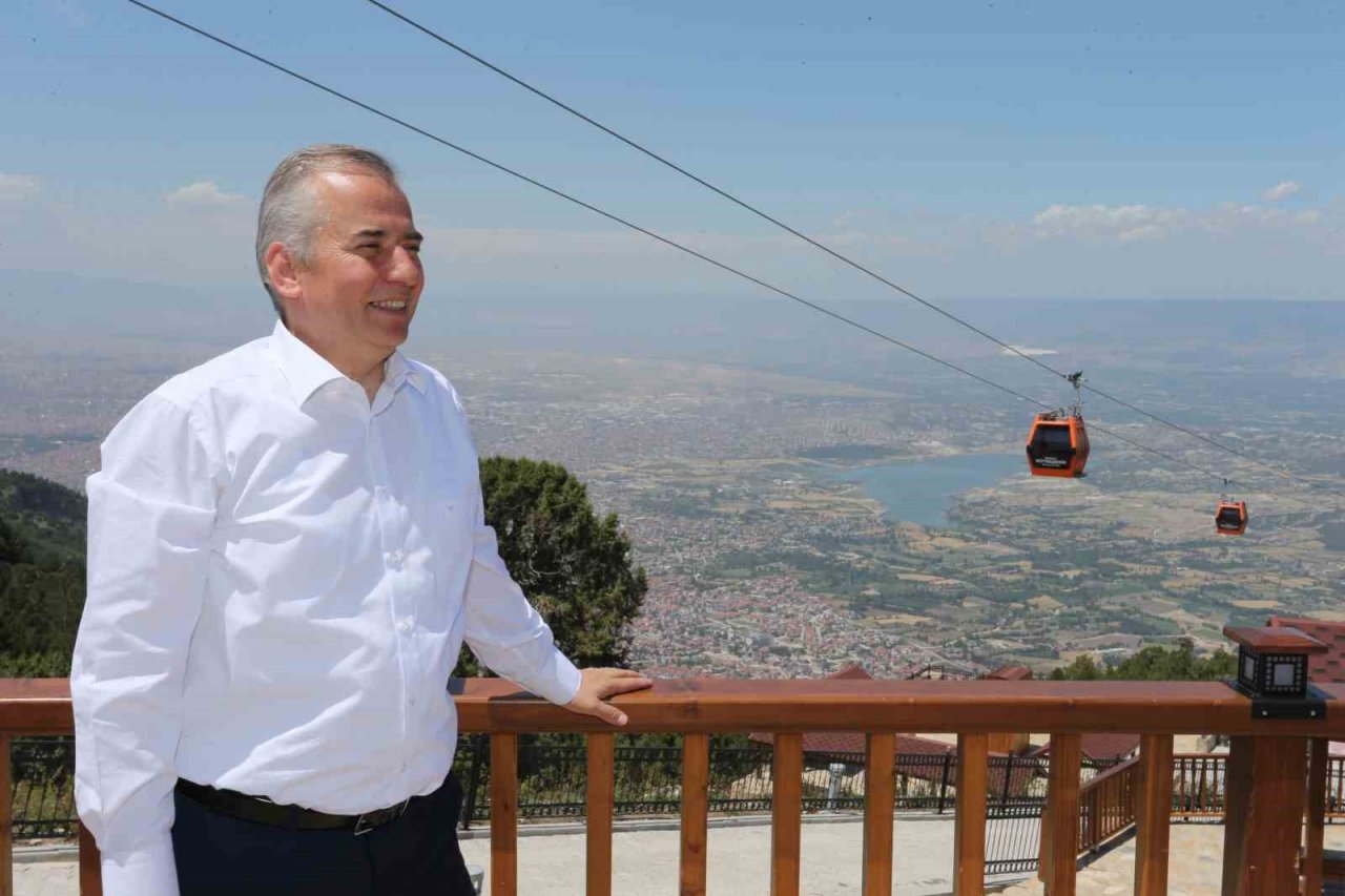 Denizli, Teleferik ve Bağbaşı Yaylası’nda serinliyor