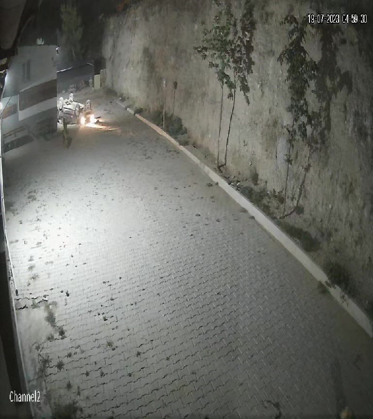 2 kişiye mezar olan otomobil uçurumdan böyle düştü