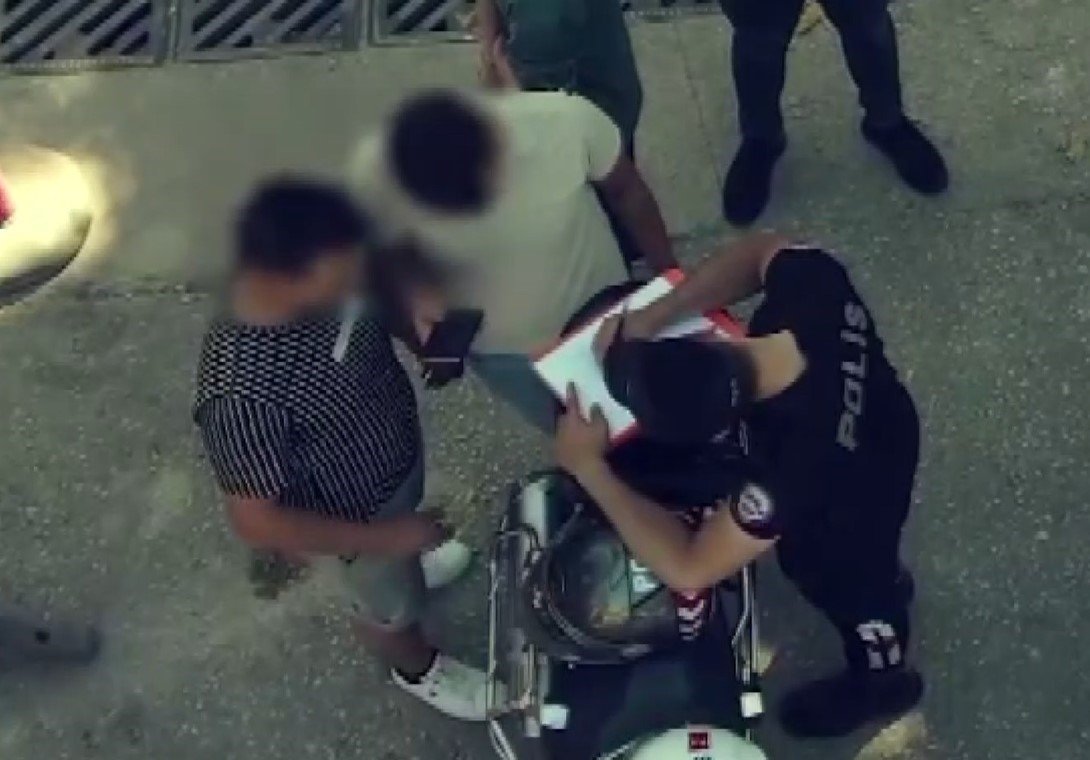 Gaziantep’te çalıntı motosiklet denetimi yapıldı