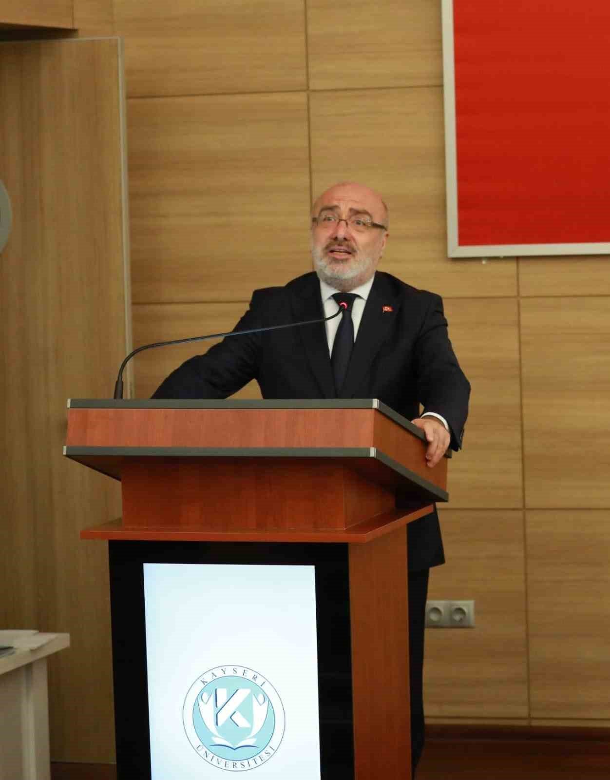 TÜBİTAK Başkanı Mandal, KAYÜ’de çalıştaya Katıldı