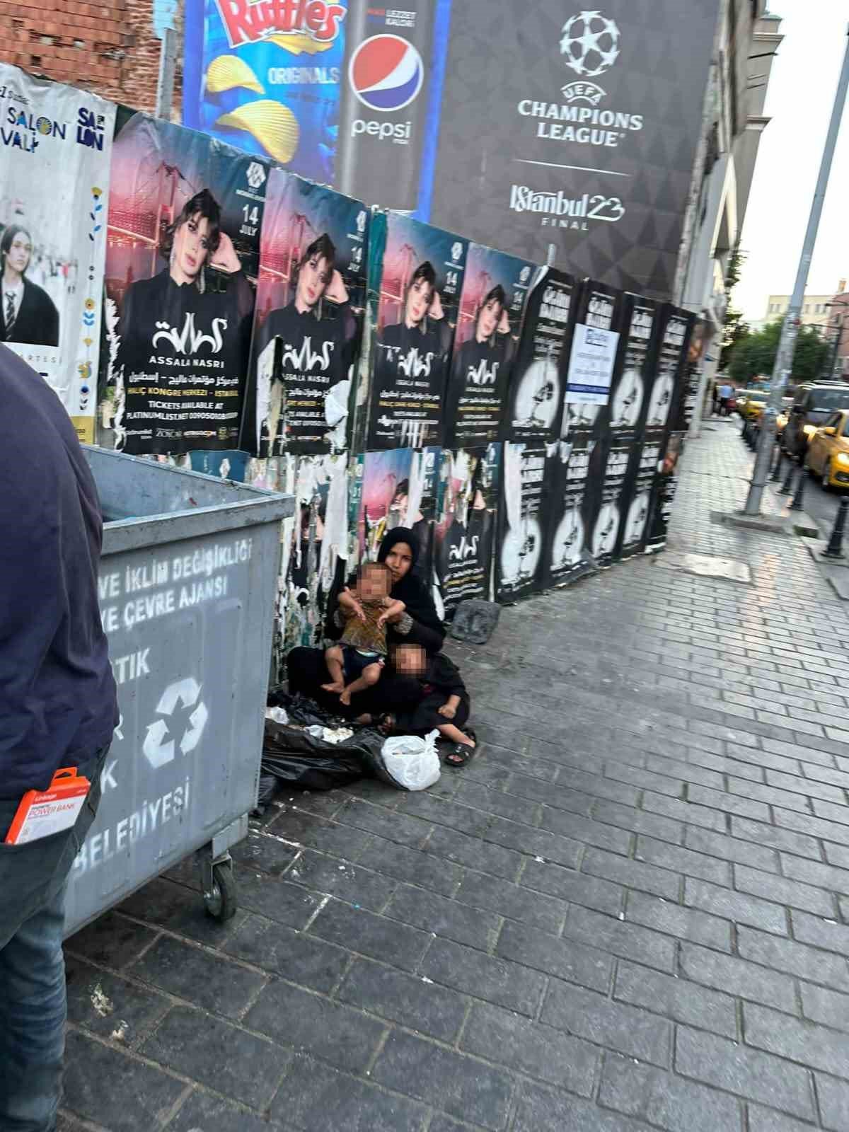 Beyoğlu’nda dilencilere operasyon