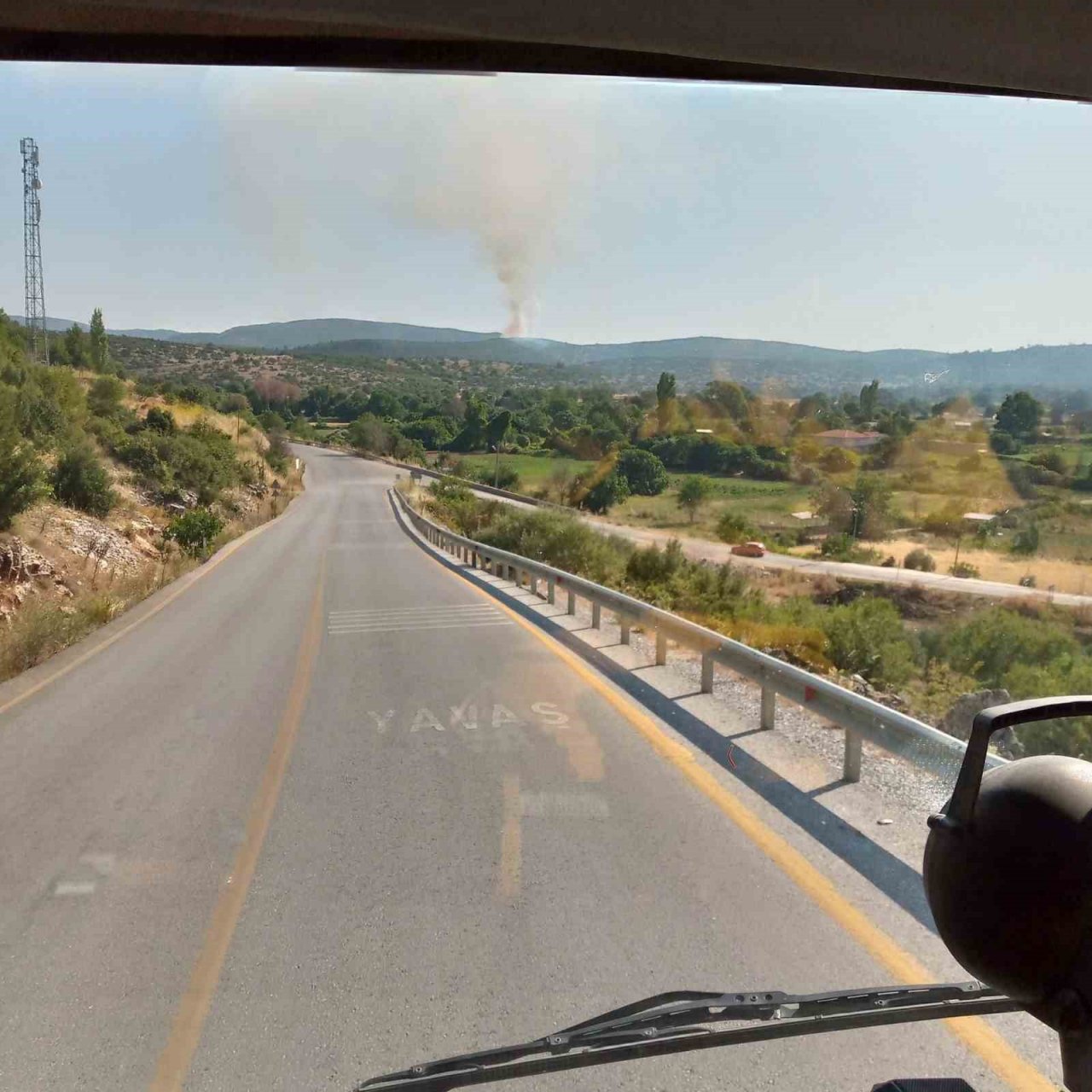 Muğla’da orman yangını