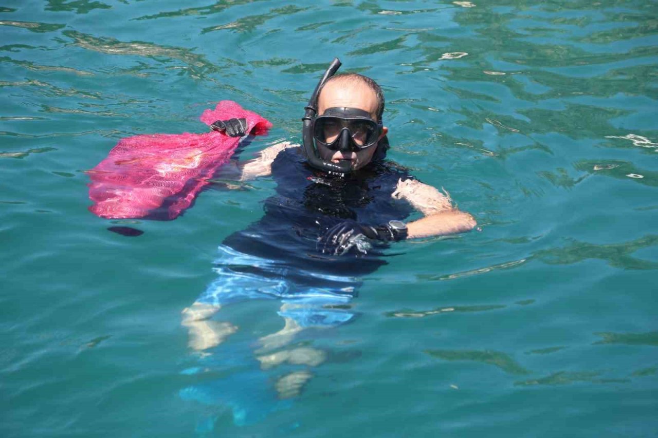 Deniz dibinden çıkanlar vatandaşları şok etti