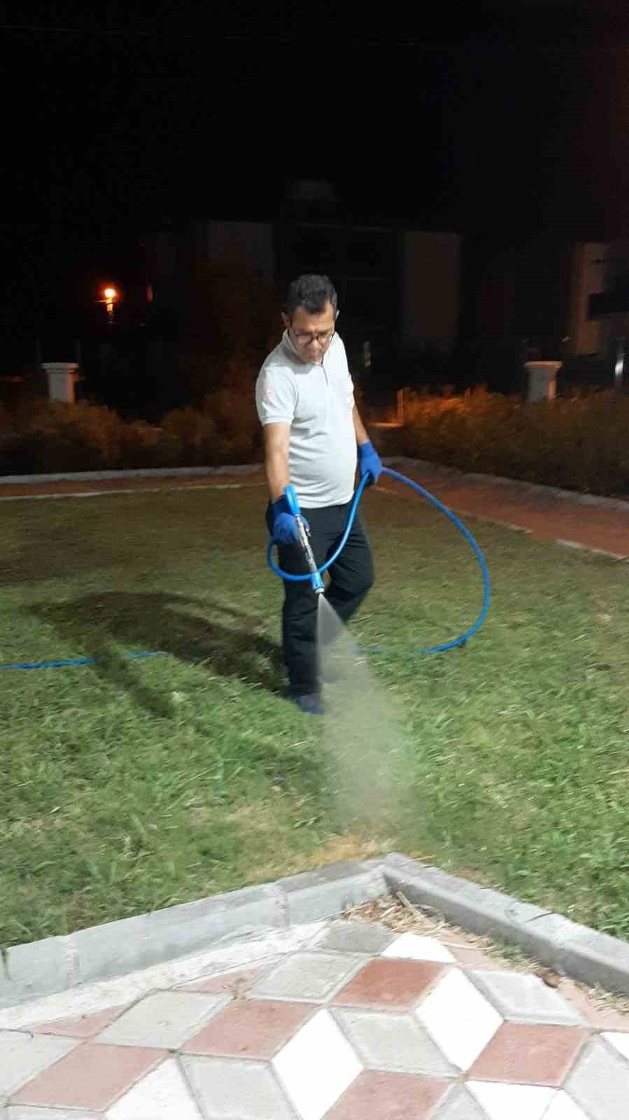 Ortaca’da haşere ile mücadele devam ediyor