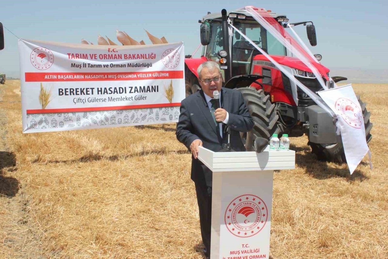 Vali Gündüzöz: “Türkiye’den sonra Avrupa’yı besleyen Muş Ovası’nı göreceğiz”