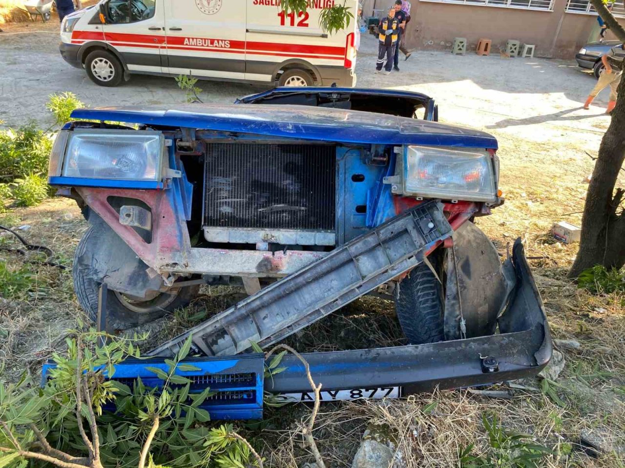 Samsun’da kaza: 1 ölü, 1 yaralı