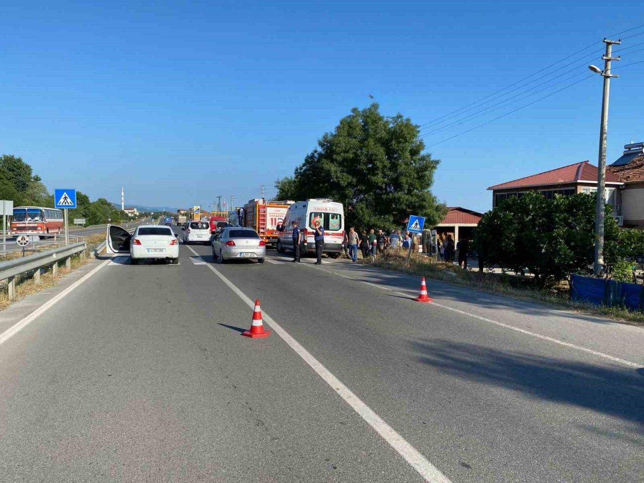 Samsun’da kaza: 1 ölü, 1 yaralı