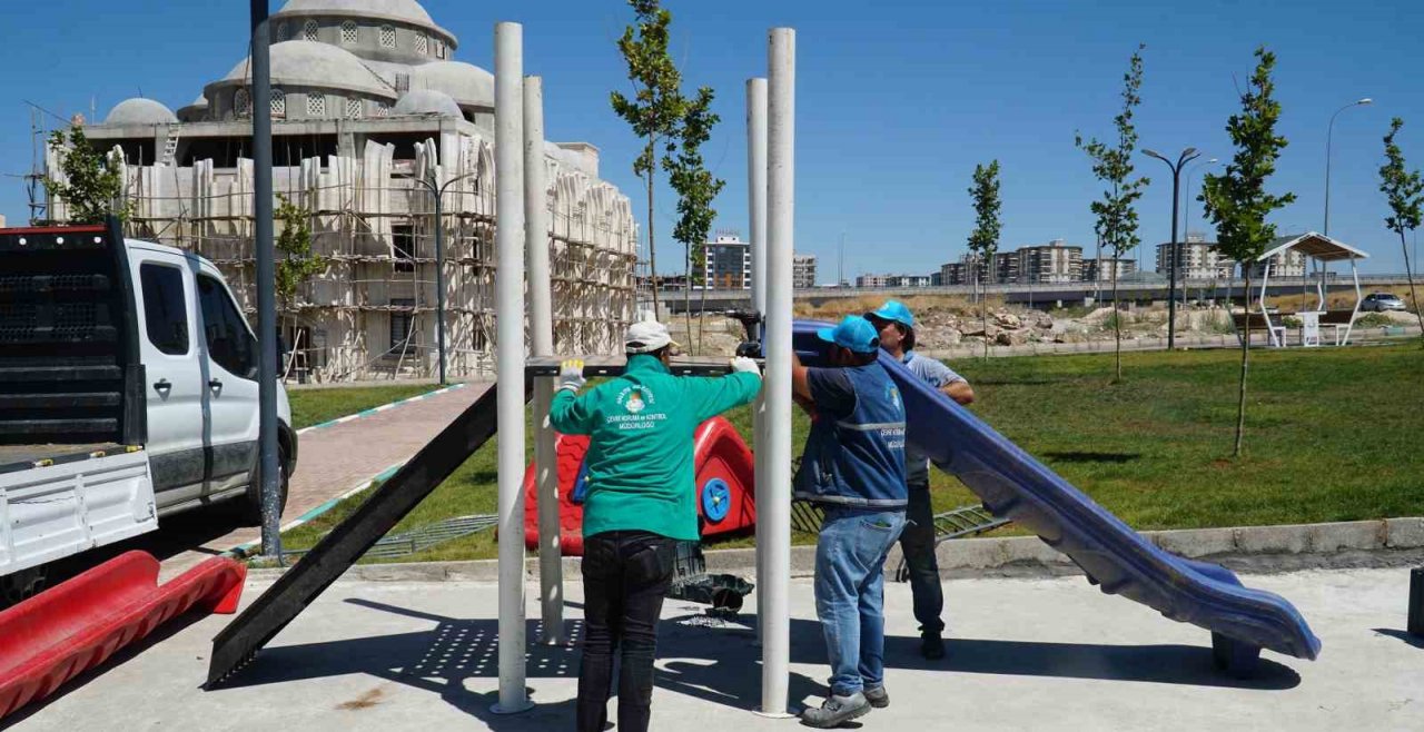 Şanlıurfa’ya yeşil alan kazandırma çalışması