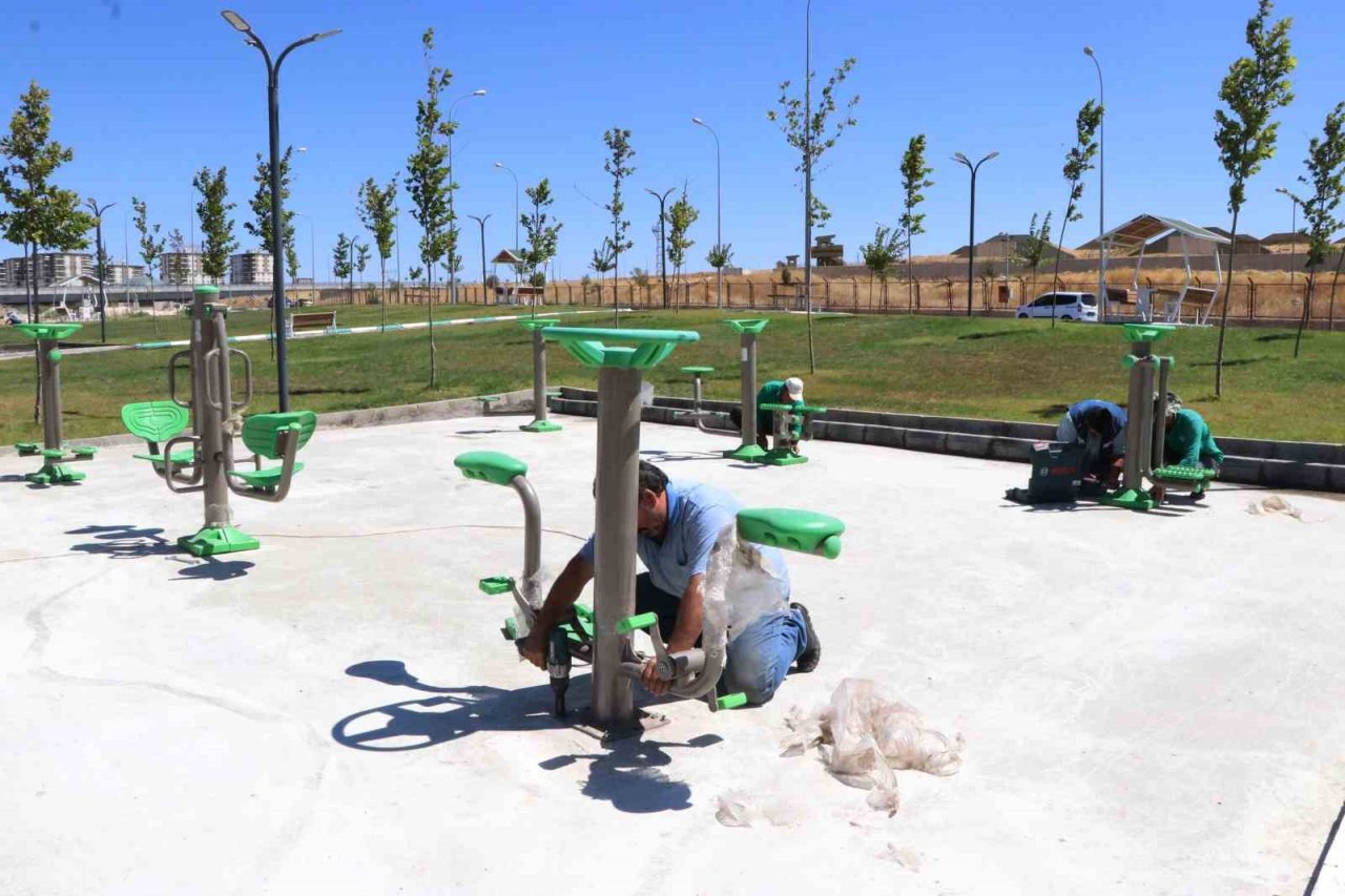 Şanlıurfa’ya yeşil alan kazandırma çalışması