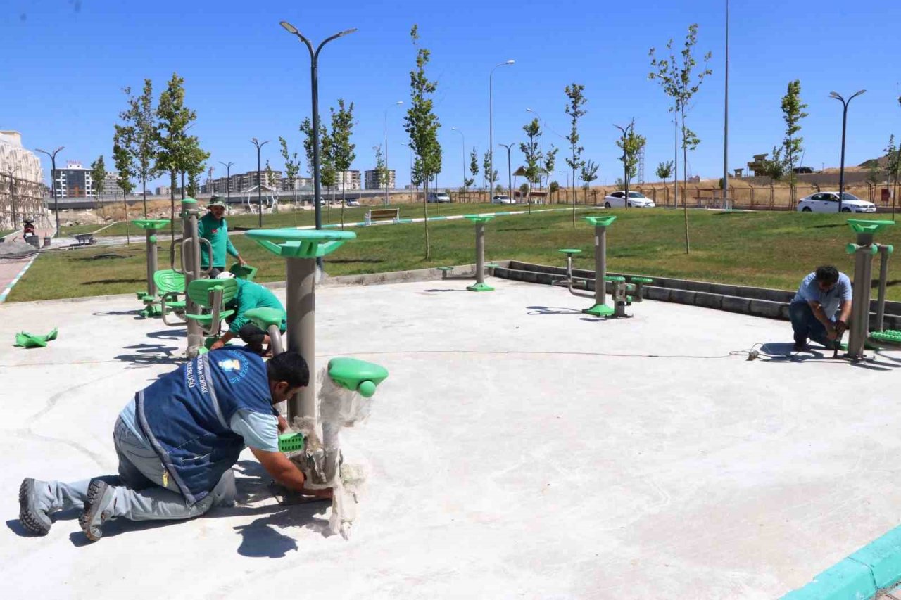 Şanlıurfa’ya yeşil alan kazandırma çalışması