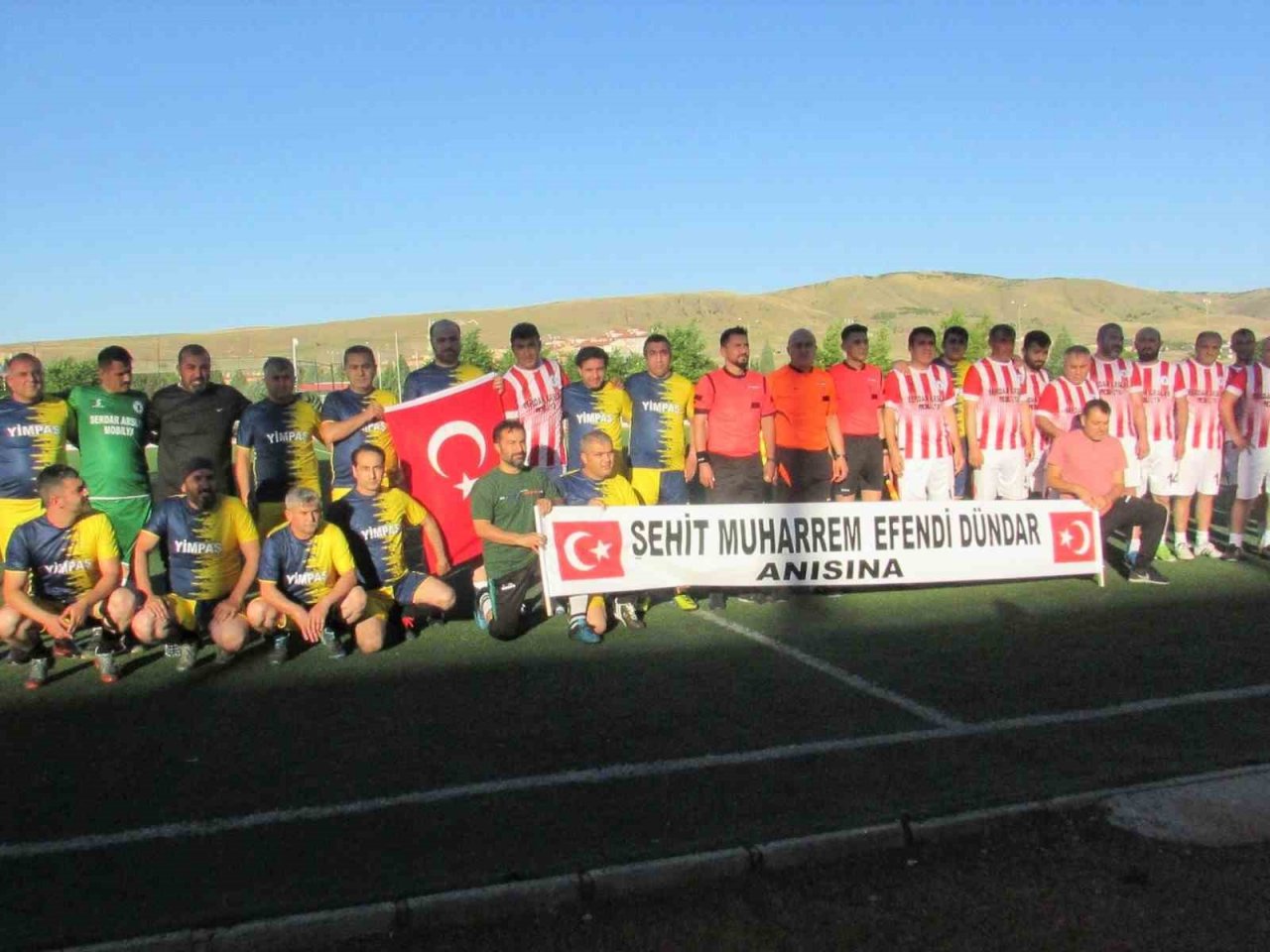 Şehit Muharrem Efendi Dündar anısına futbol turnuvası düzenlendi