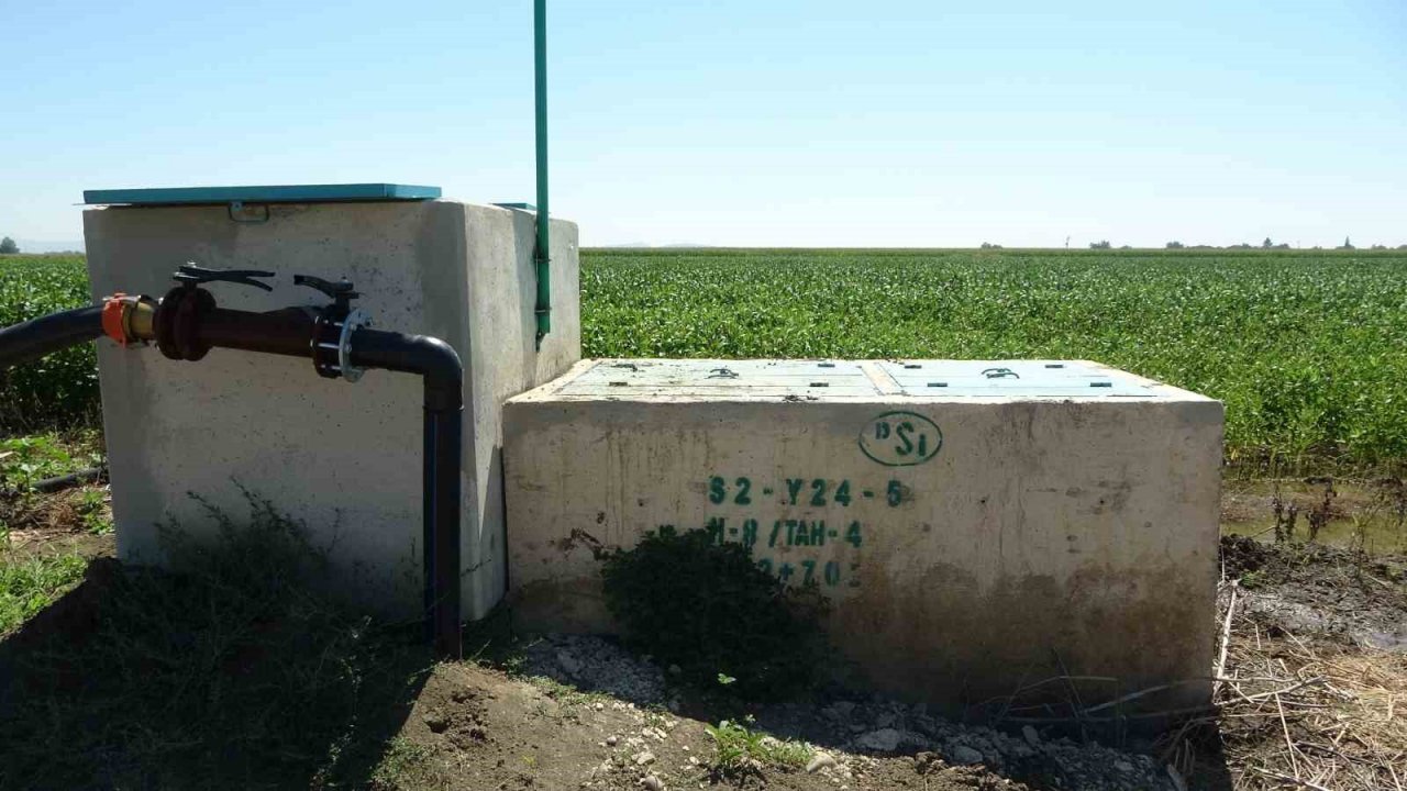 Otomasyon sulama sistemi ile devlet destekli soya üretimine başlandı