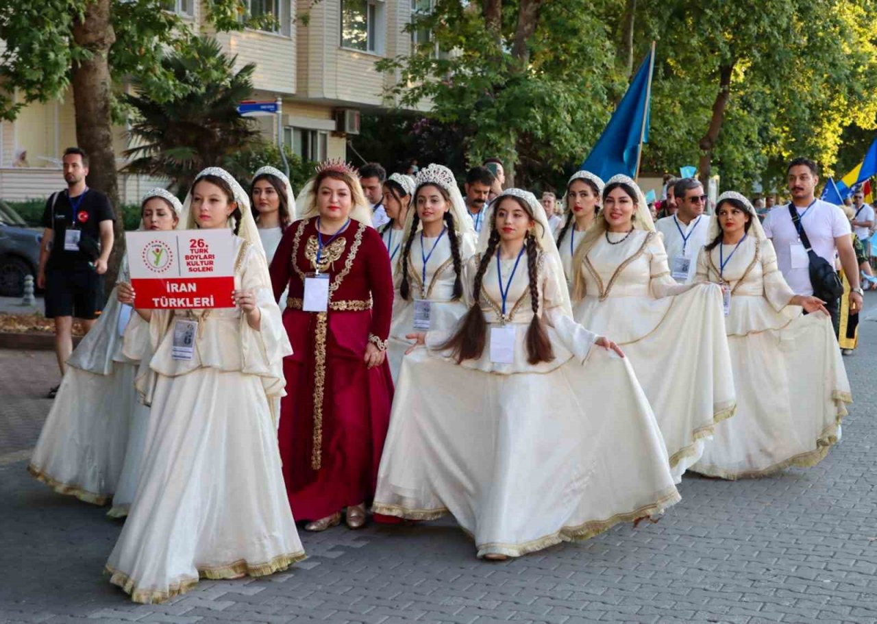 26. Türk Boyları Şöleni kortej yürüyüşü ile başladı