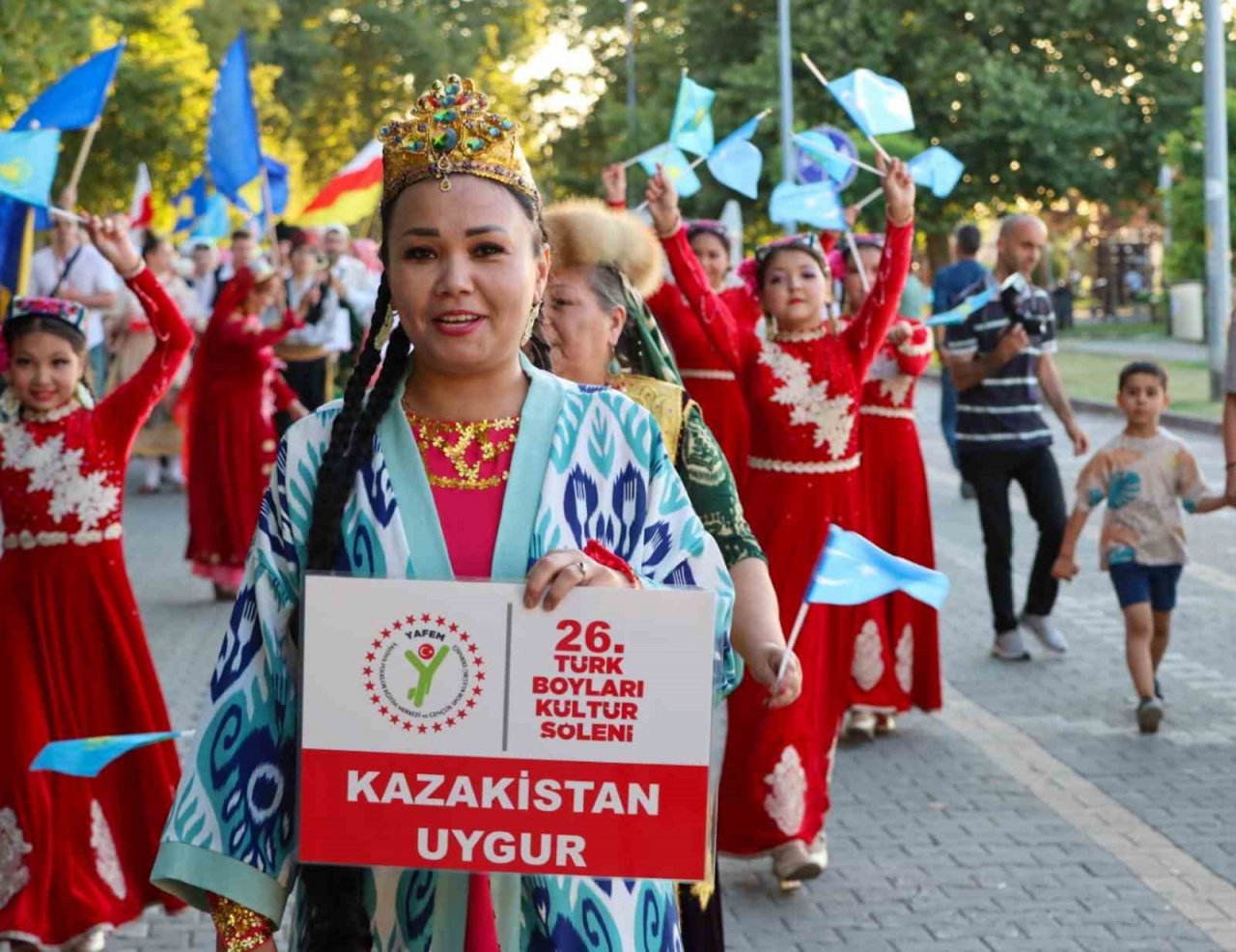 26. Türk Boyları Şöleni kortej yürüyüşü ile başladı