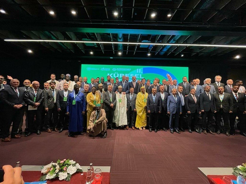 Başkan Sekmen küresel tarım forumunda konuştu