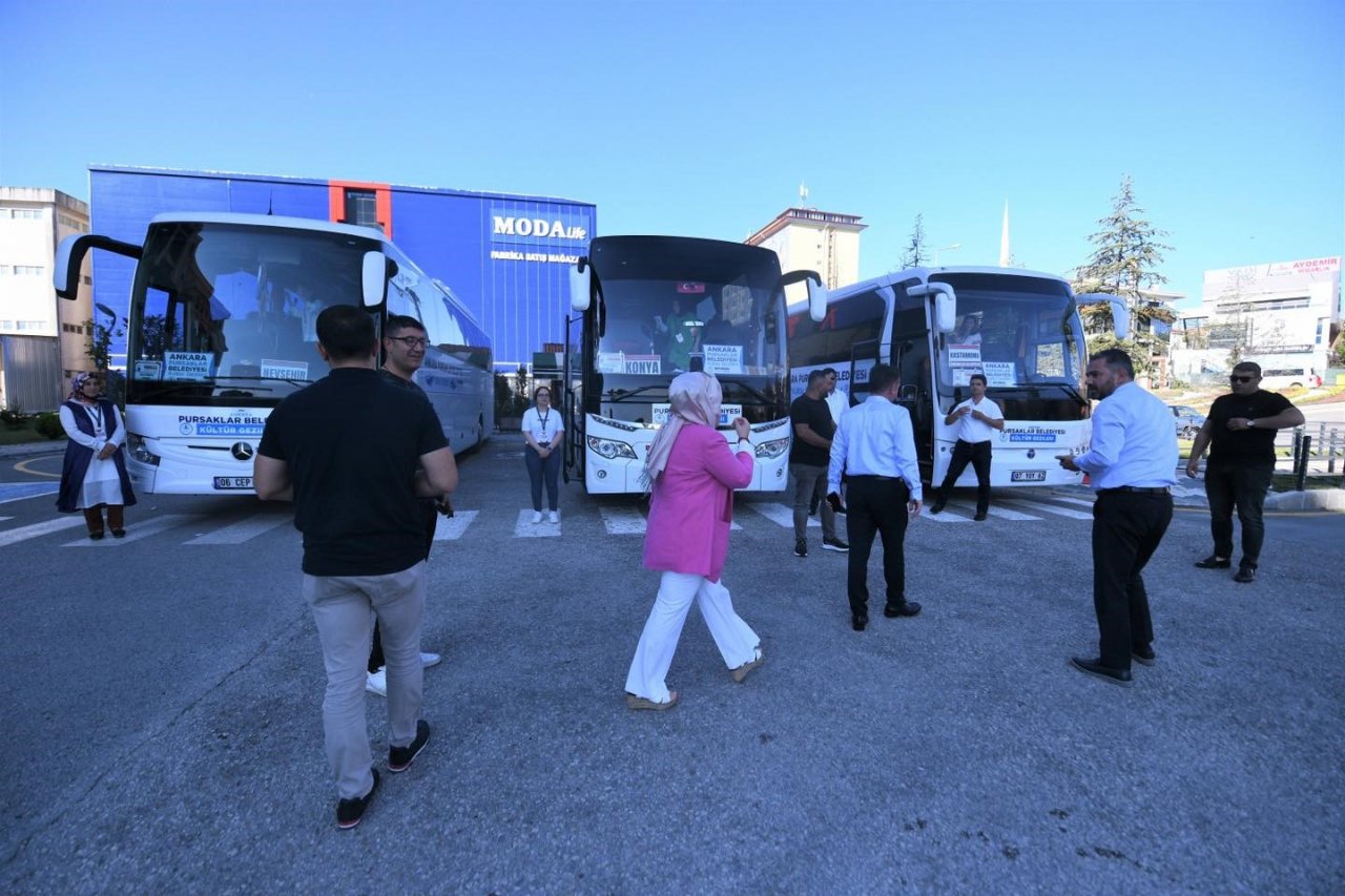 Pursaklar’da kültür gezileri düzenlendi