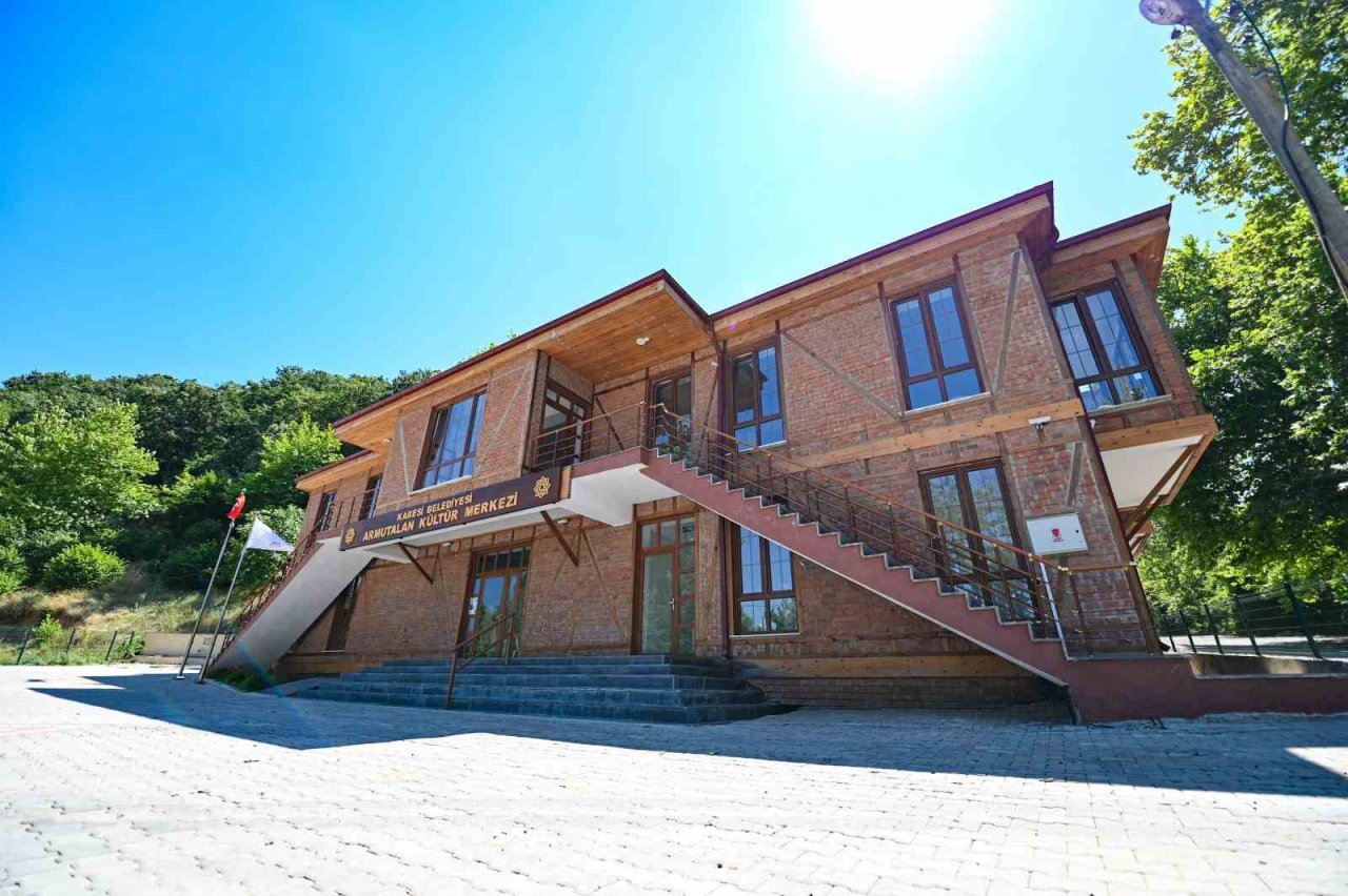 Armutalan Kültür Merkezi açılıyor