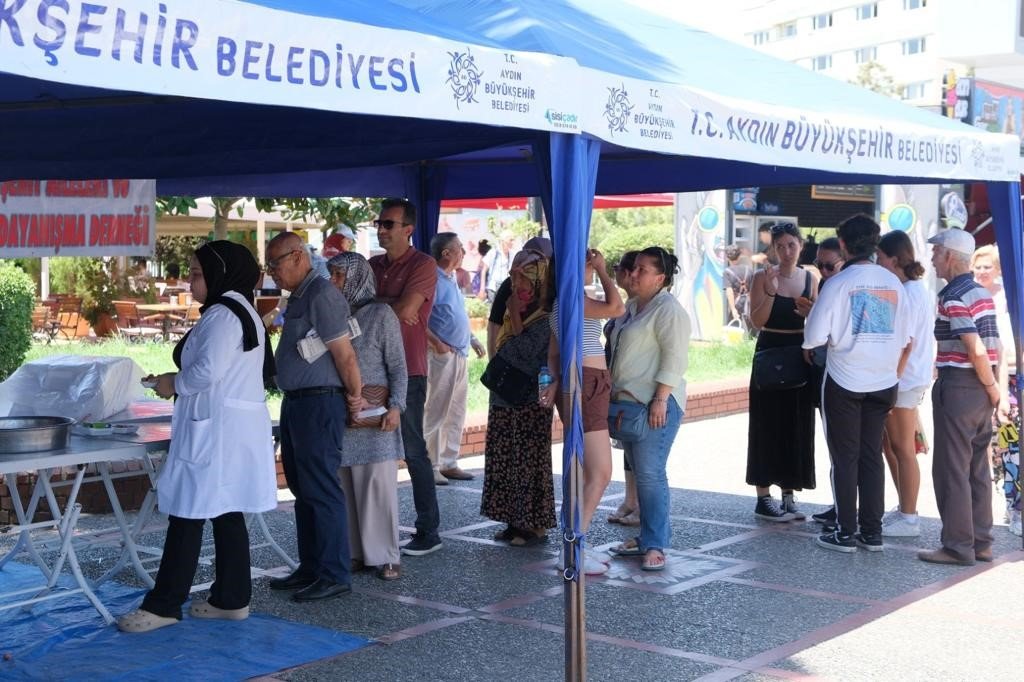 Aydın Büyükşehir Belediyesi’nden Kıbrıs şehitleri için lokma hayrı