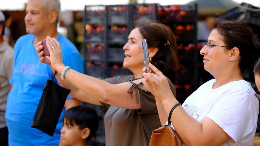 Aydın Büyükşehir Belediyesi Kadın Mehteran Takımı’na Nazilli’de yoğun ilgi