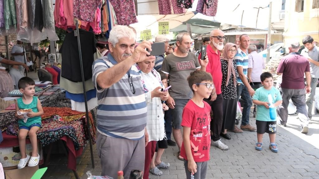 Aydın Büyükşehir Belediyesi Kadın Mehteran Takımı’na Nazilli’de yoğun ilgi