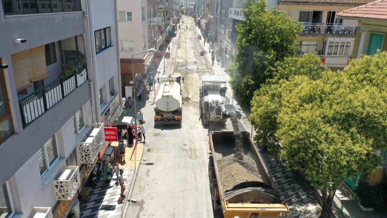 Söke’nin yolları yenileniyor