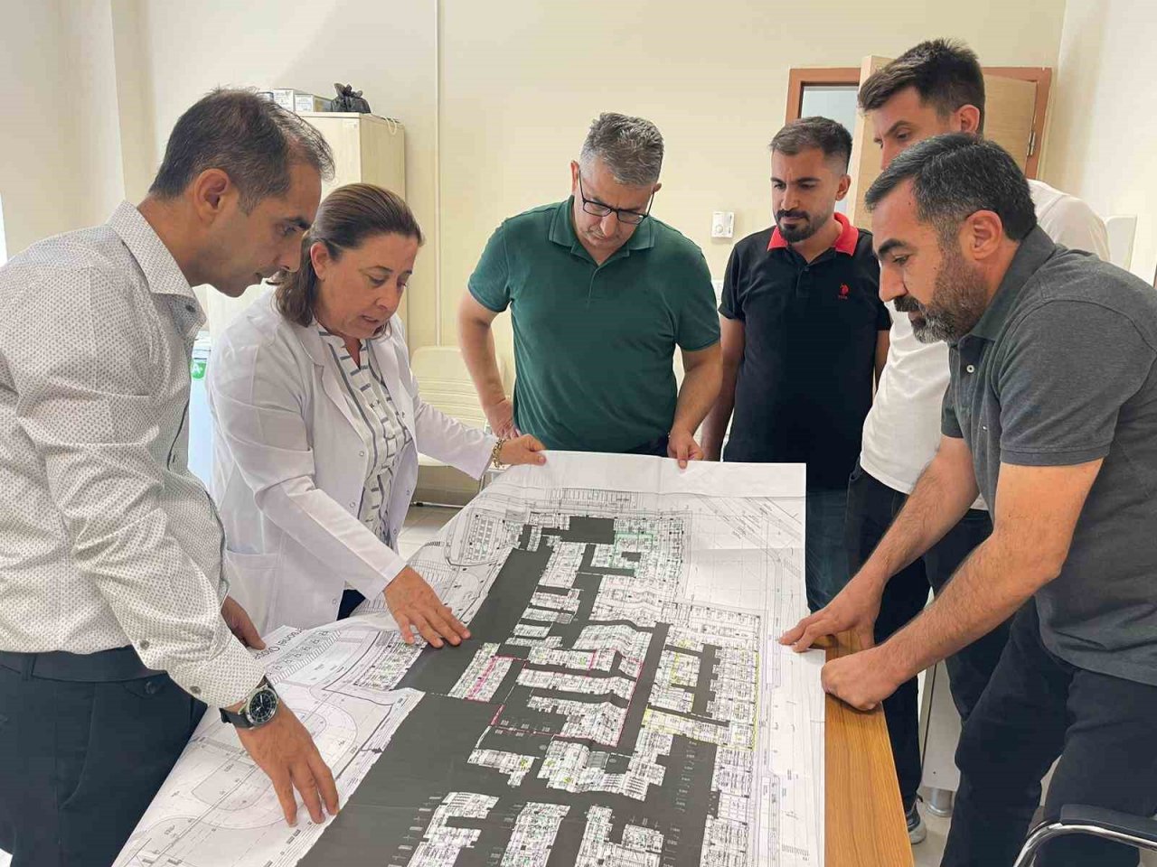 Kadın Doğum ve Çocuk Hastanesi’nin tefrişat çalışması aktarıldı