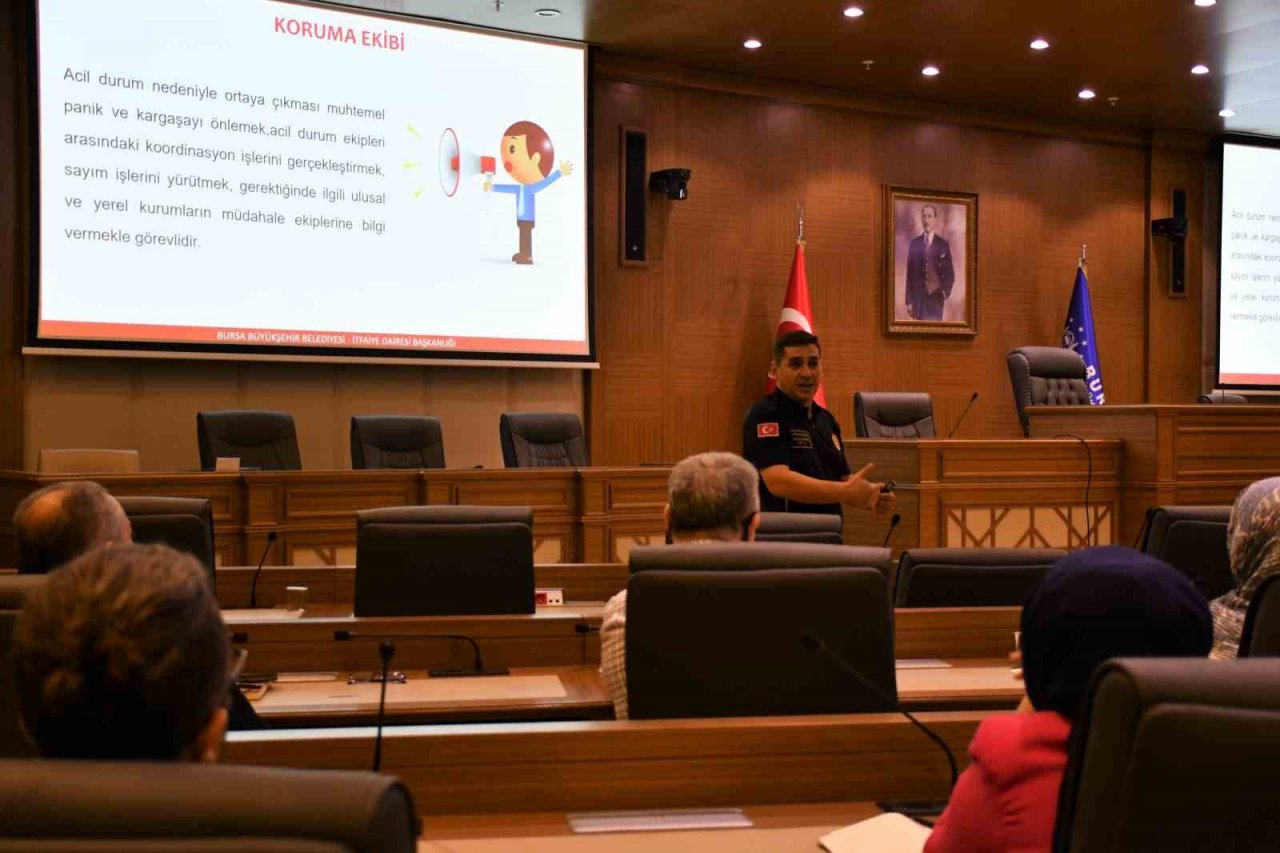 Ekipler acil duruma hazır