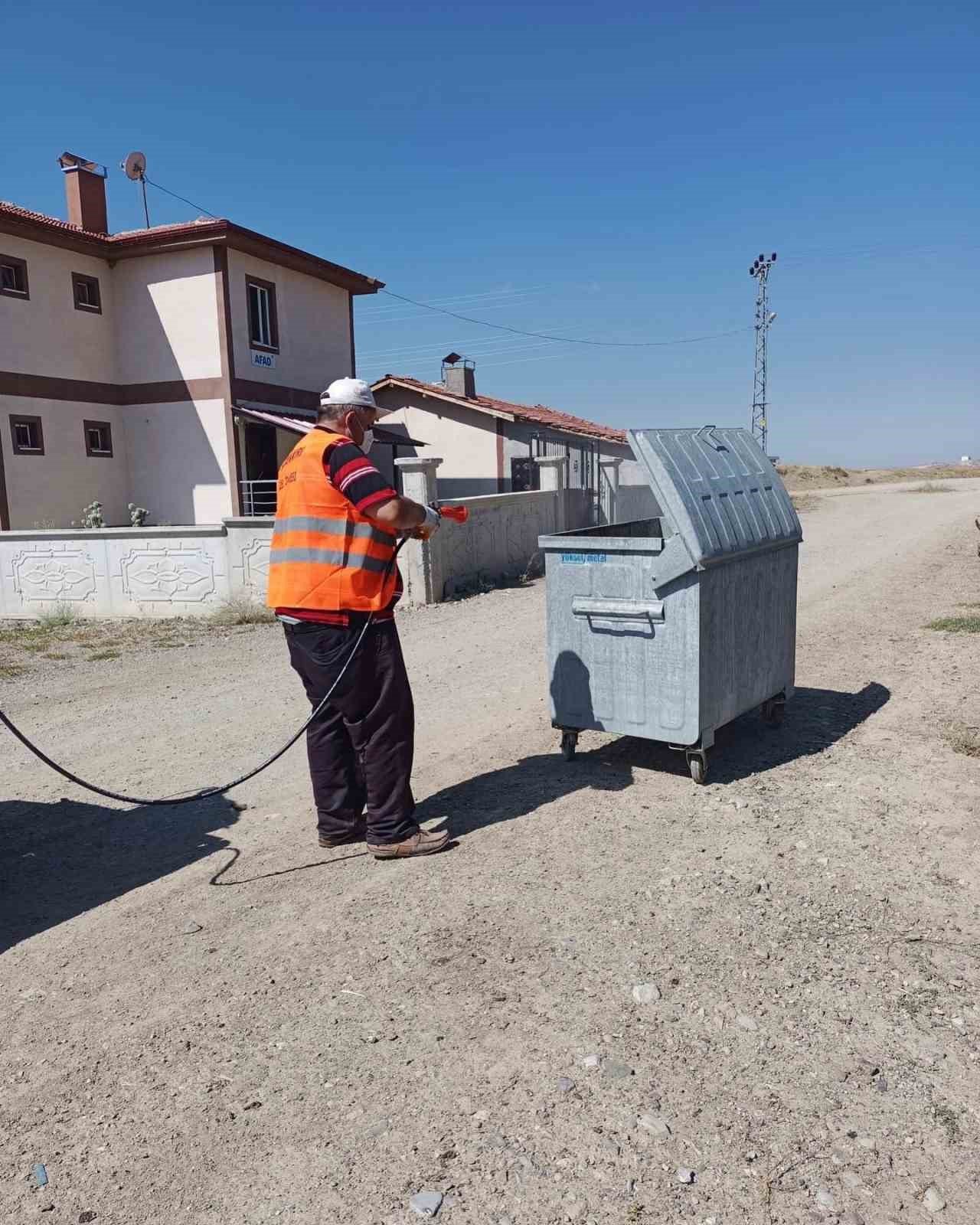 Çankırı’da haşerelere karşı mücadele