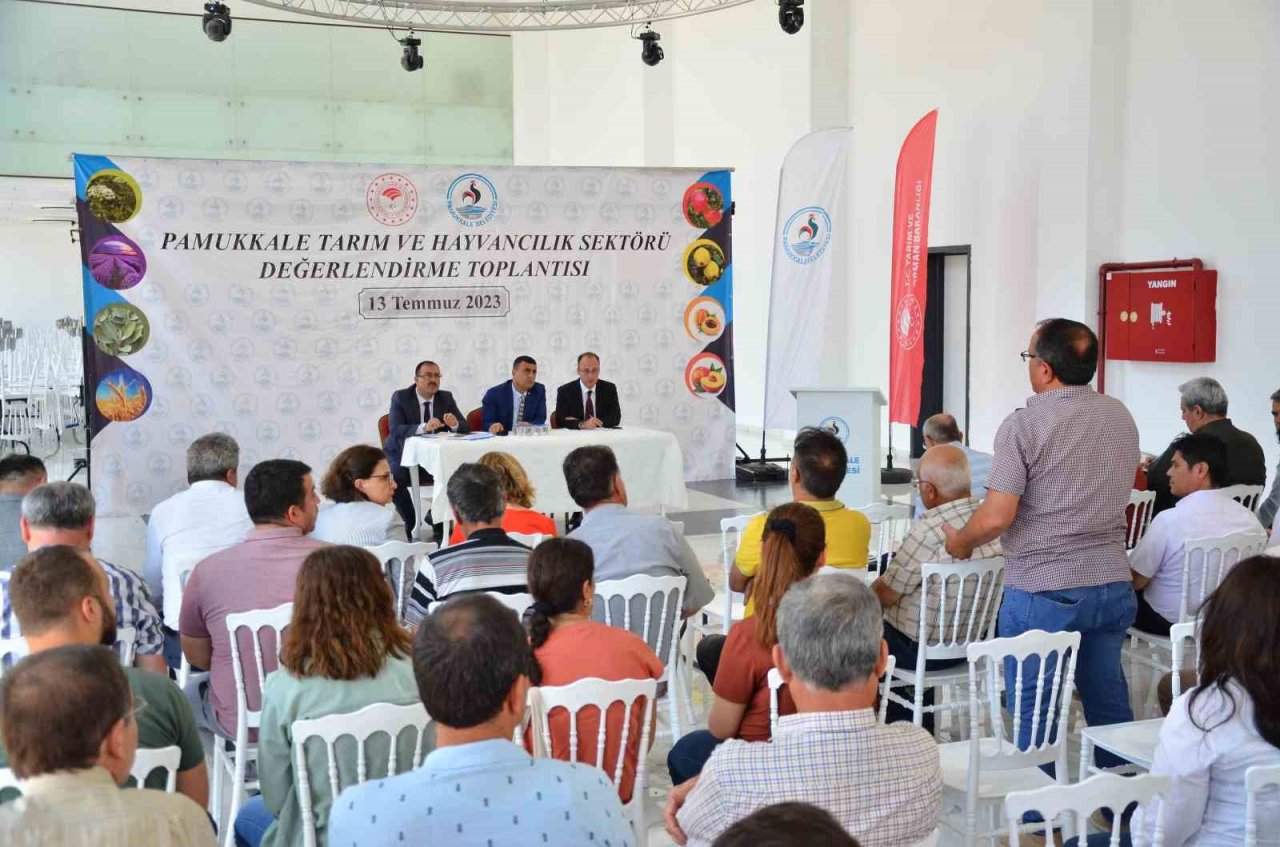 Pamukkale’de tarım sektör toplantısı gerçekleşti
