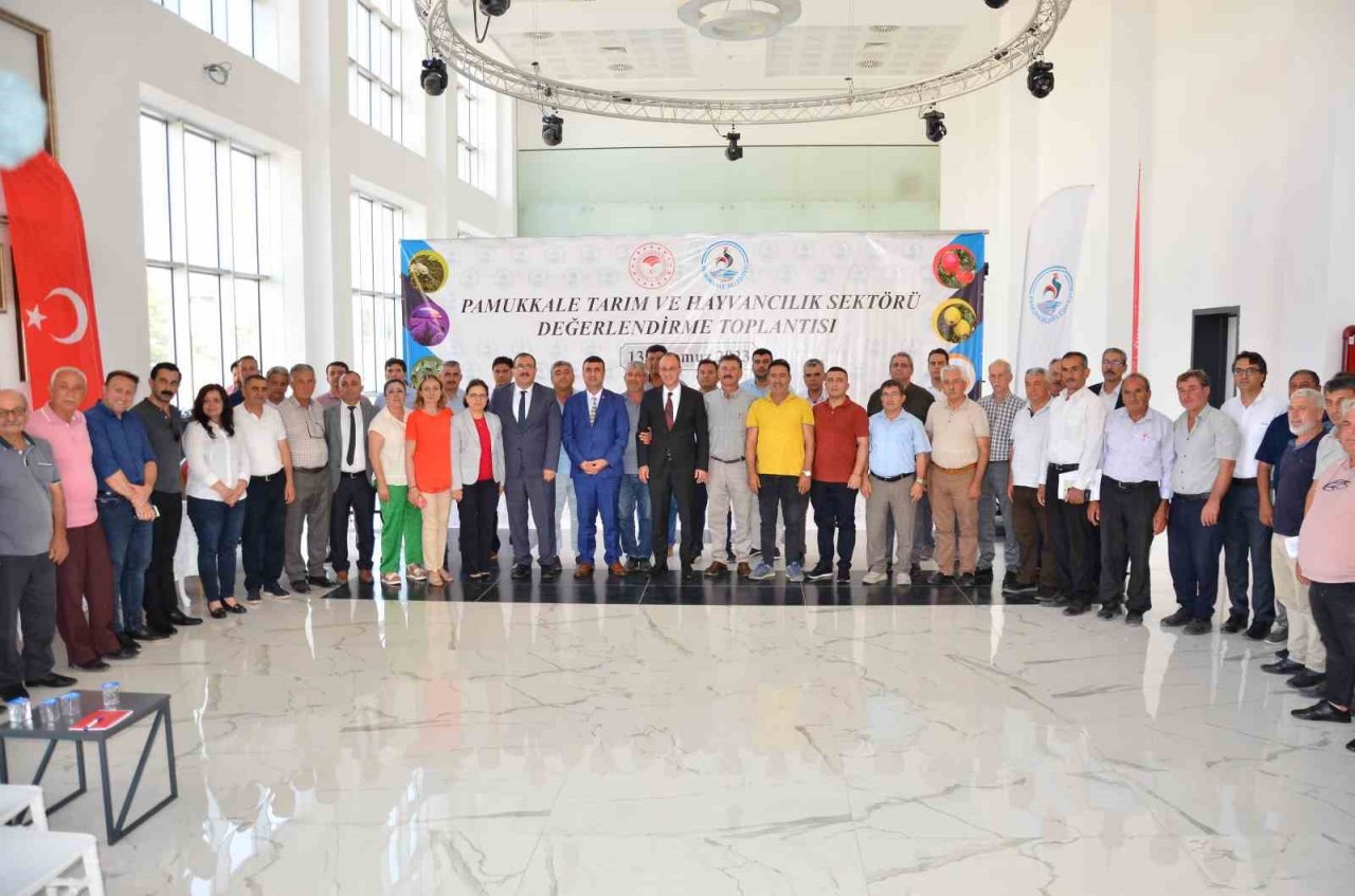 Pamukkale’de tarım sektör toplantısı gerçekleşti