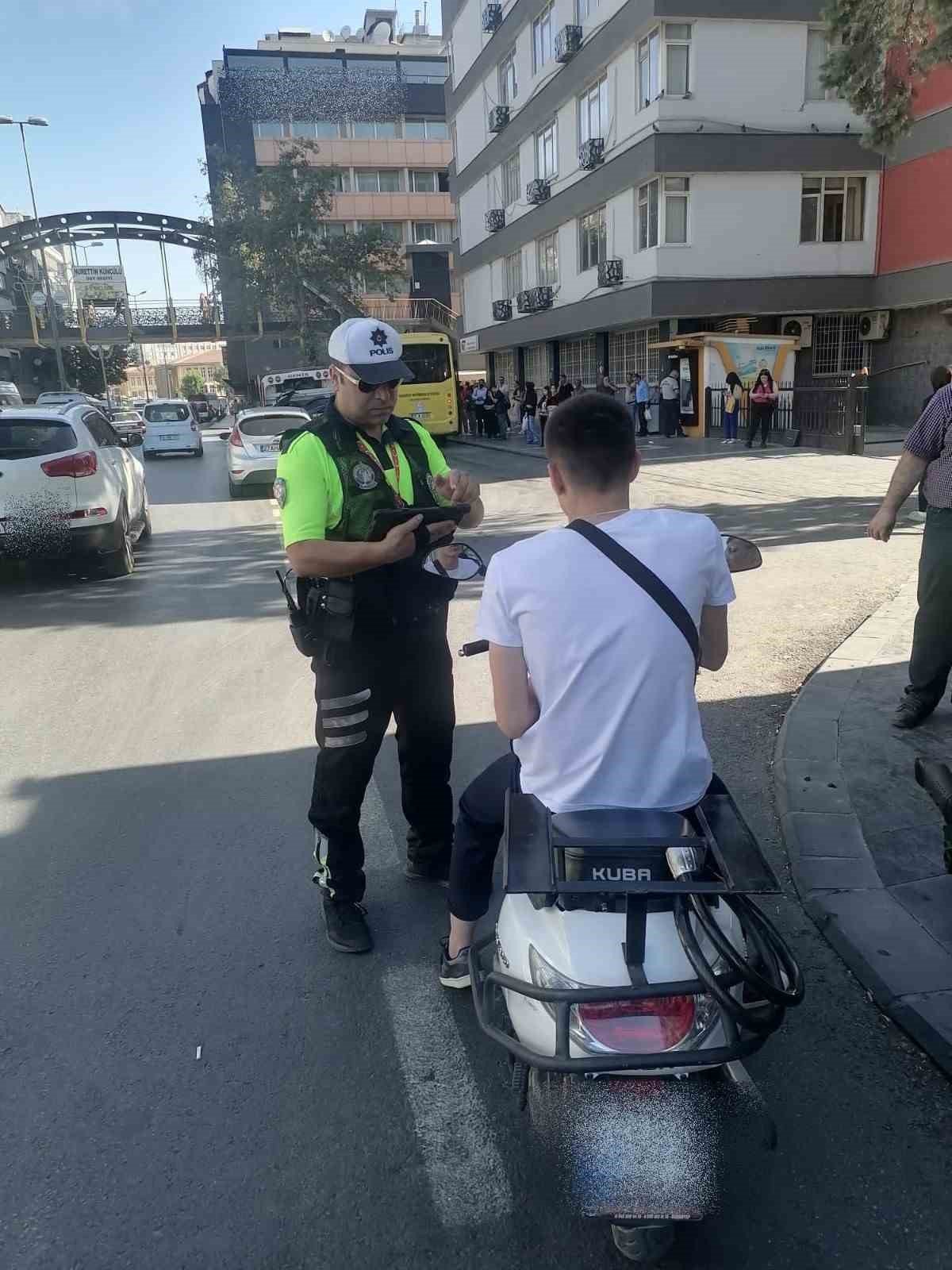 Gaziantep’te 29 motosiklet trafikten men edildi