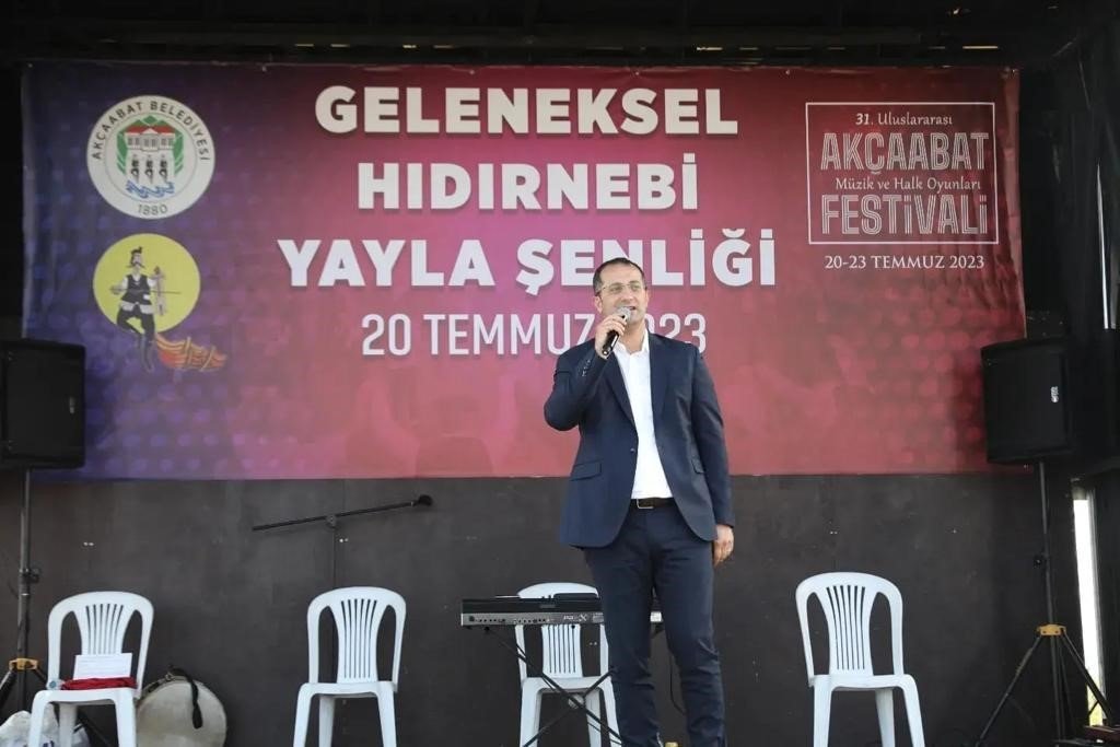 31. Uluslararası Akçaabat Müzik ve Halk Oyunları Festivali Hıdırnebi Yayla Şenliği ile başladı