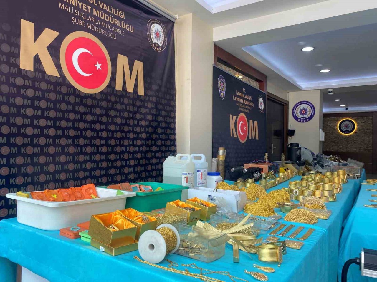 Kapalıçarşı’da 80 milyon liralık sahte altın operasyonu