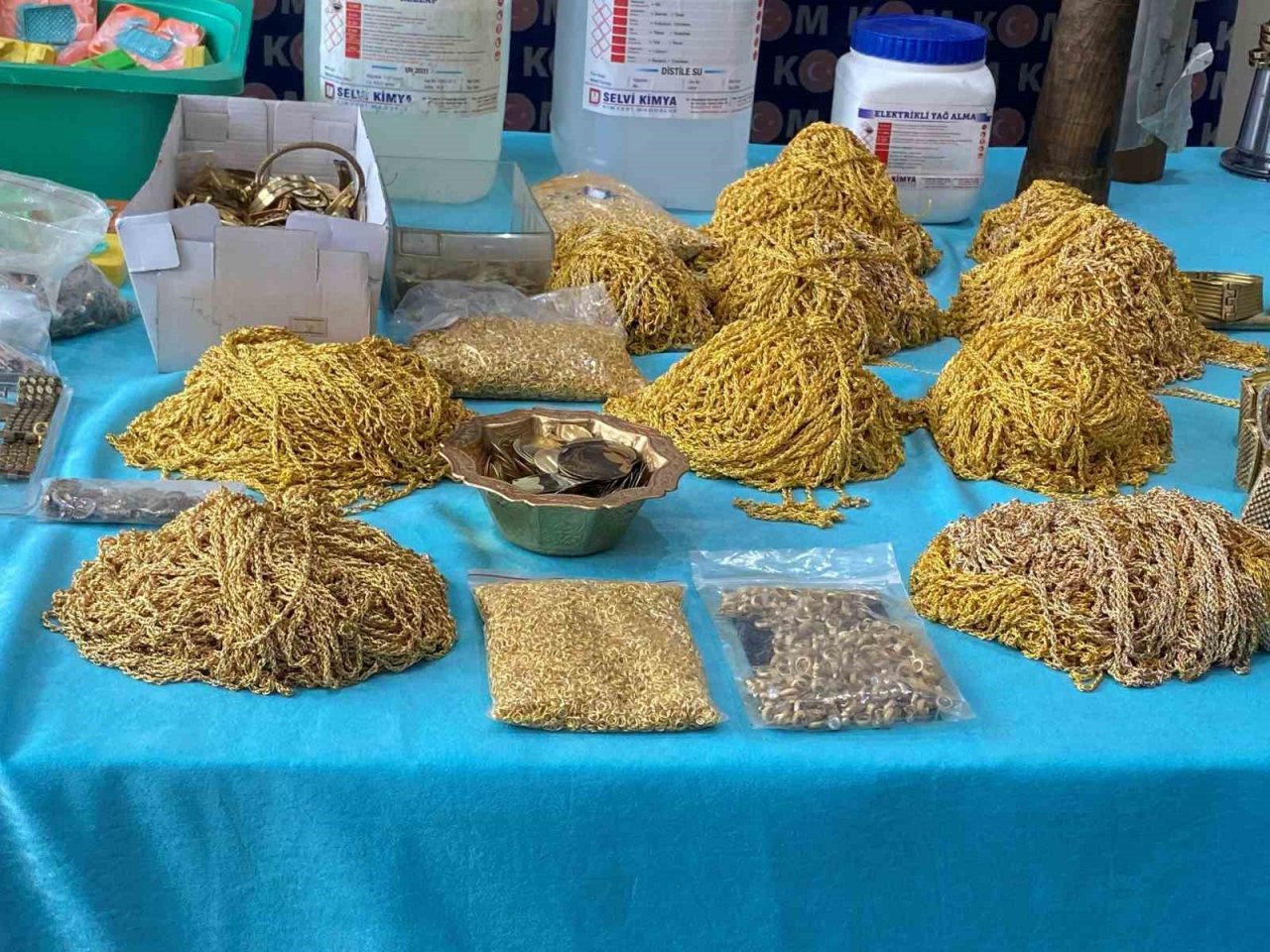 Kapalıçarşı’da 80 milyon liralık sahte altın operasyonu