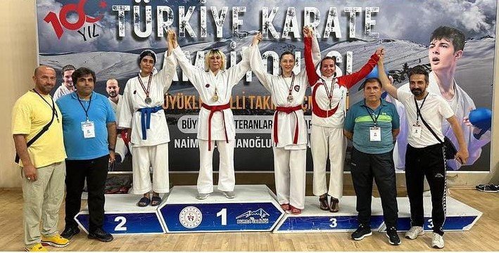 Tunceli’nin ilk kadın karate şampiyonu, 20 yıl sonra yeniden Türkiye şampiyonu